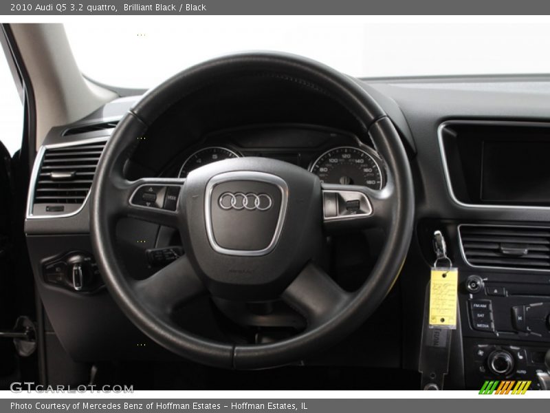 Brilliant Black / Black 2010 Audi Q5 3.2 quattro