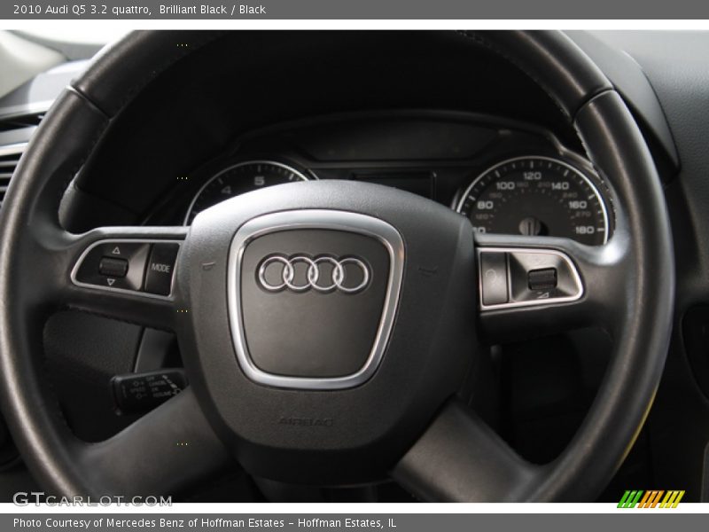 Brilliant Black / Black 2010 Audi Q5 3.2 quattro