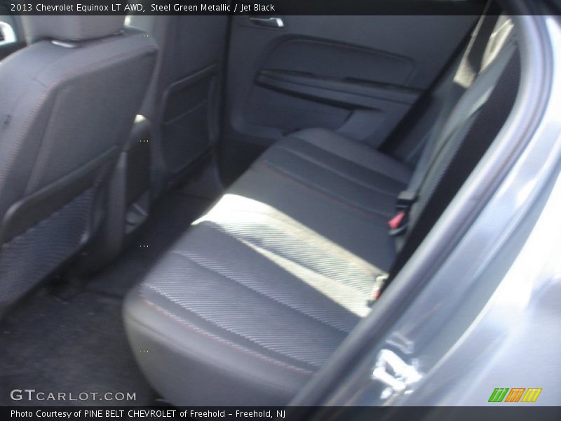 Steel Green Metallic / Jet Black 2013 Chevrolet Equinox LT AWD