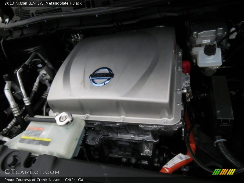 Metallic Slate / Black 2013 Nissan LEAF SV