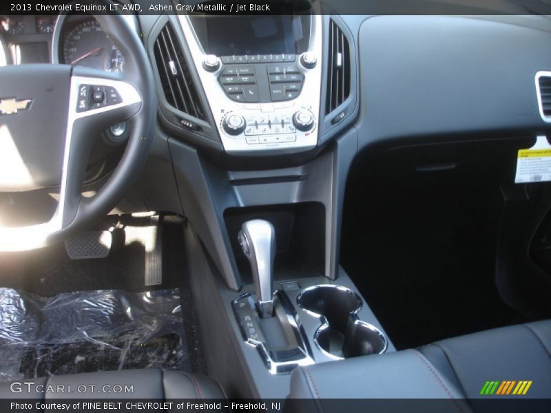 Ashen Gray Metallic / Jet Black 2013 Chevrolet Equinox LT AWD