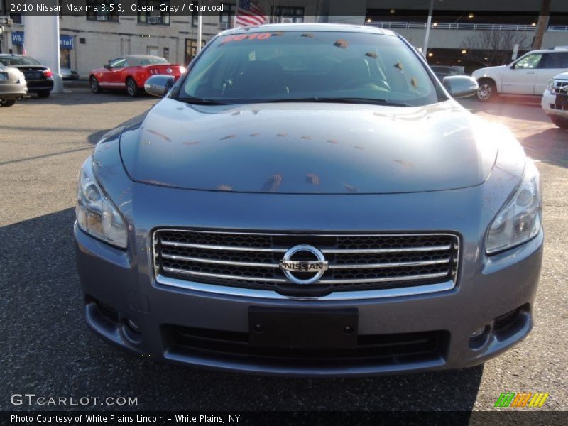 Ocean Gray / Charcoal 2010 Nissan Maxima 3.5 S