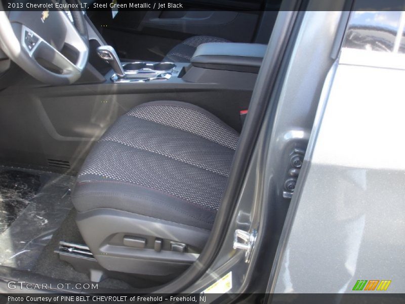 Steel Green Metallic / Jet Black 2013 Chevrolet Equinox LT