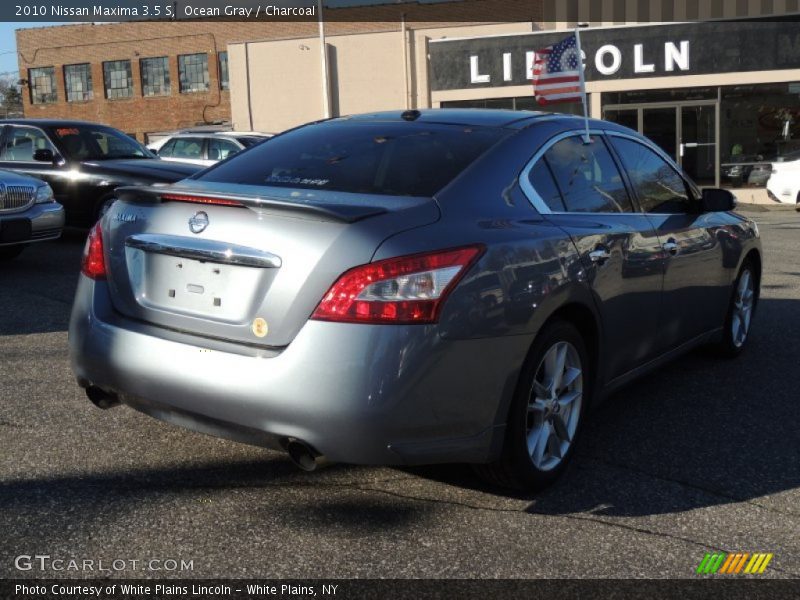 Ocean Gray / Charcoal 2010 Nissan Maxima 3.5 S