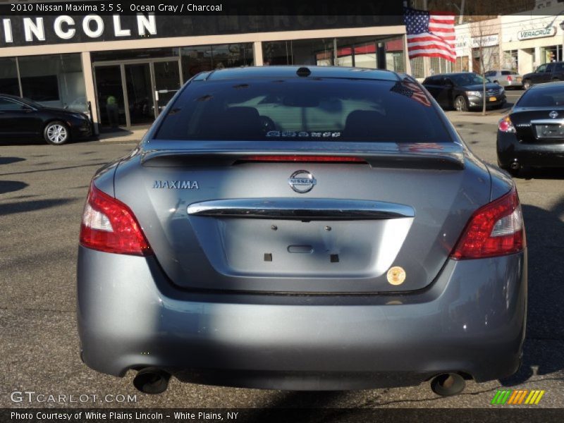Ocean Gray / Charcoal 2010 Nissan Maxima 3.5 S