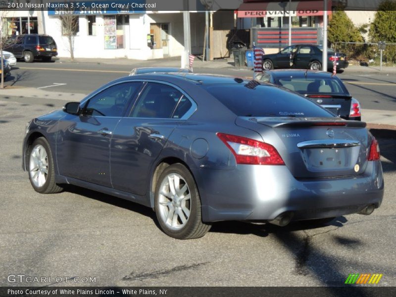 Ocean Gray / Charcoal 2010 Nissan Maxima 3.5 S