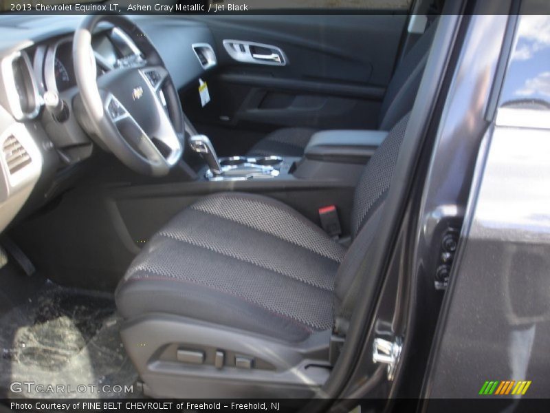 Ashen Gray Metallic / Jet Black 2013 Chevrolet Equinox LT