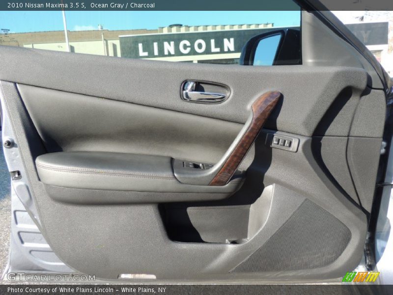 Ocean Gray / Charcoal 2010 Nissan Maxima 3.5 S