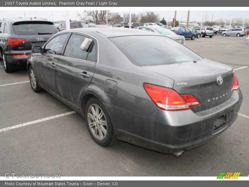 Phantom Gray Pearl / Light Gray 2007 Toyota Avalon Limited