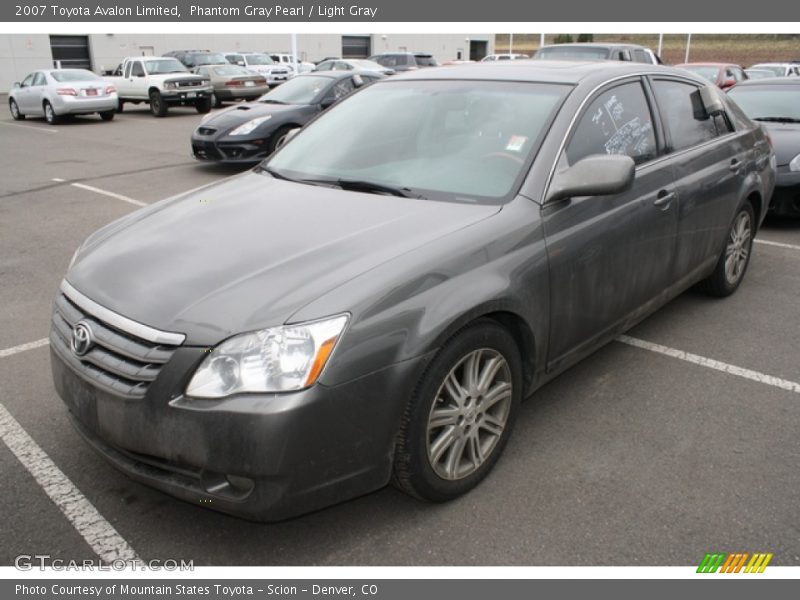 Phantom Gray Pearl / Light Gray 2007 Toyota Avalon Limited