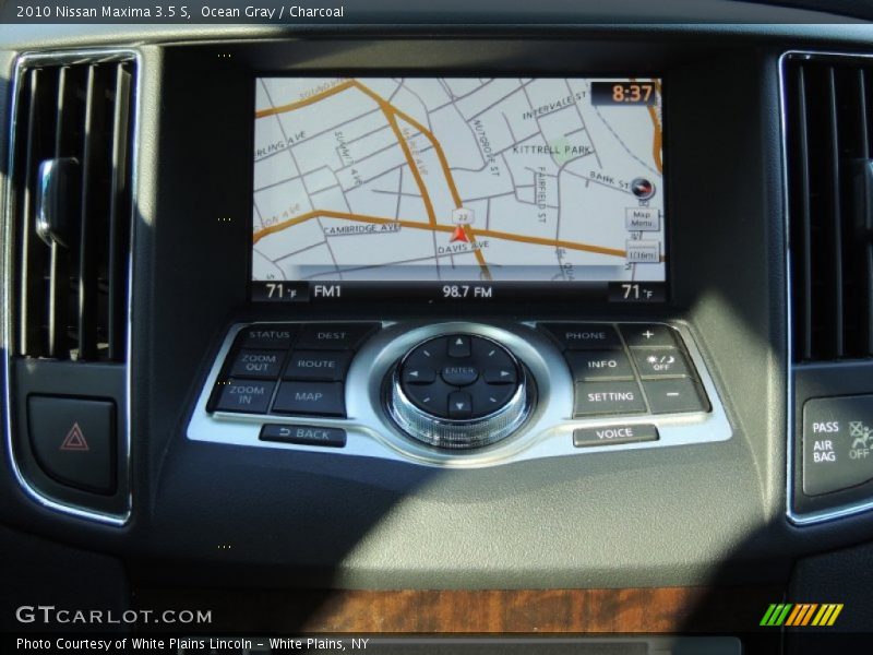 Ocean Gray / Charcoal 2010 Nissan Maxima 3.5 S