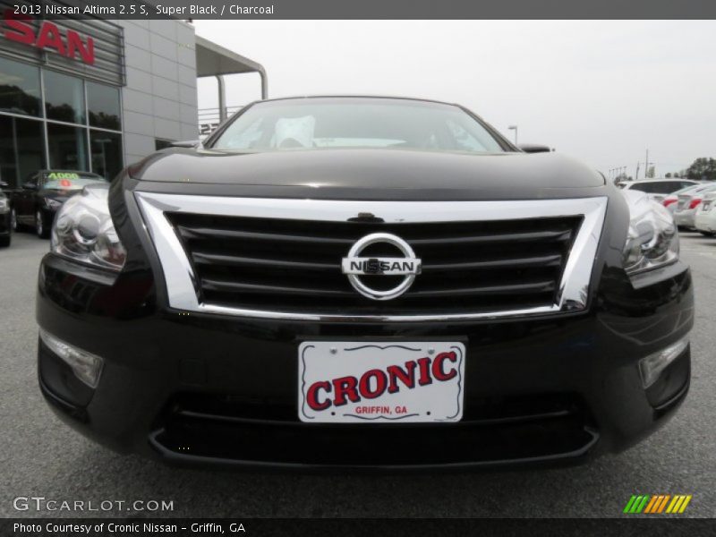 Super Black / Charcoal 2013 Nissan Altima 2.5 S