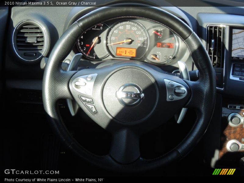 Ocean Gray / Charcoal 2010 Nissan Maxima 3.5 S