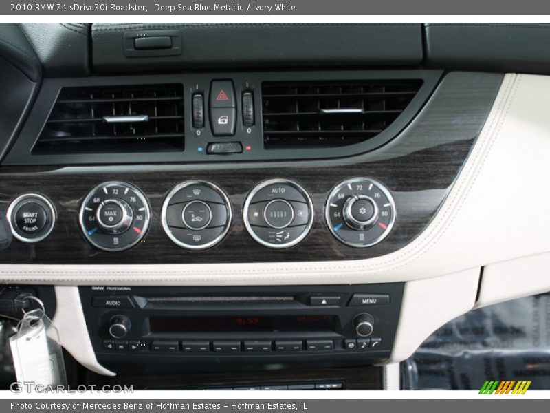 Controls of 2010 Z4 sDrive30i Roadster
