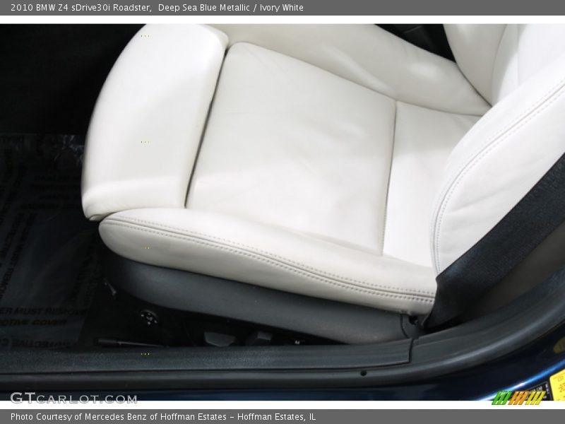 Deep Sea Blue Metallic / Ivory White 2010 BMW Z4 sDrive30i Roadster