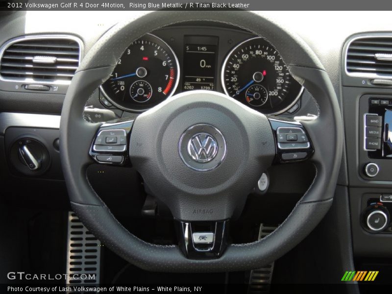  2012 Golf R 4 Door 4Motion Steering Wheel