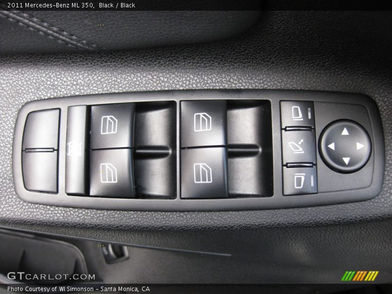 Black / Black 2011 Mercedes-Benz ML 350