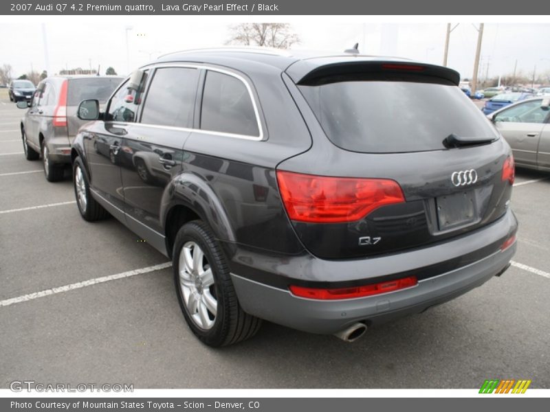 Lava Gray Pearl Effect / Black 2007 Audi Q7 4.2 Premium quattro