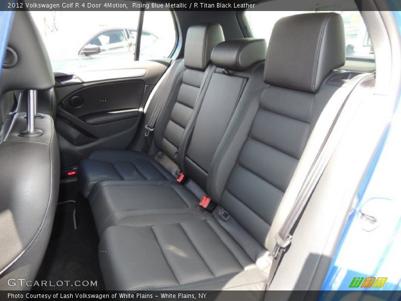 Rear Seat of 2012 Golf R 4 Door 4Motion