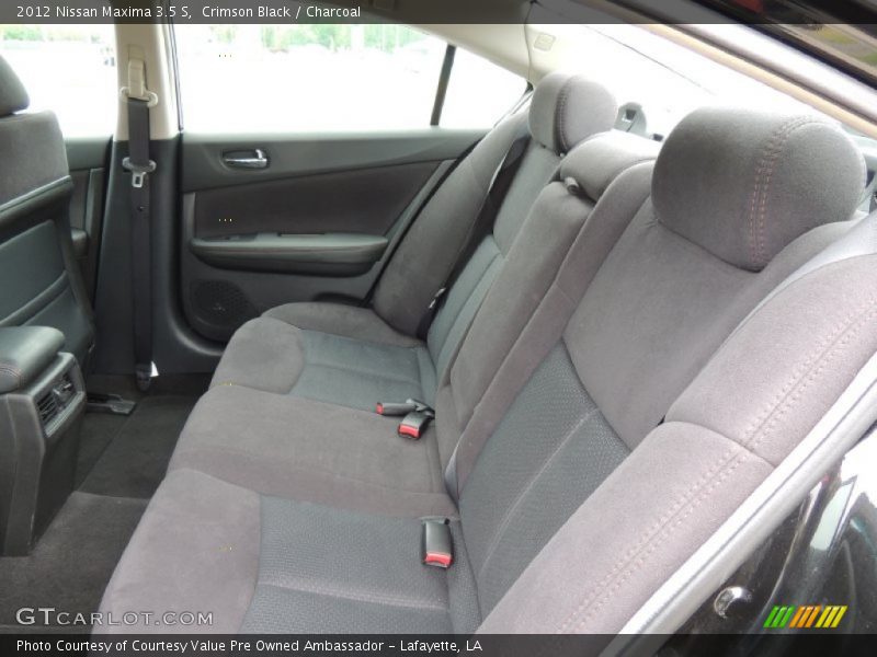 Crimson Black / Charcoal 2012 Nissan Maxima 3.5 S