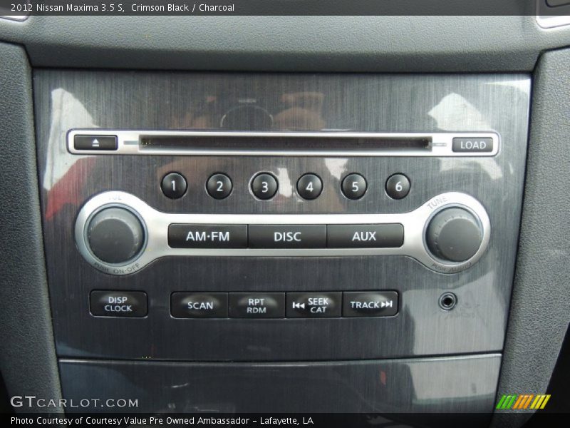 Crimson Black / Charcoal 2012 Nissan Maxima 3.5 S