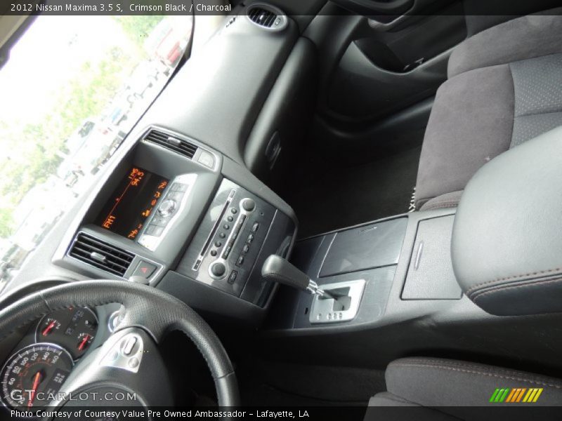 Crimson Black / Charcoal 2012 Nissan Maxima 3.5 S