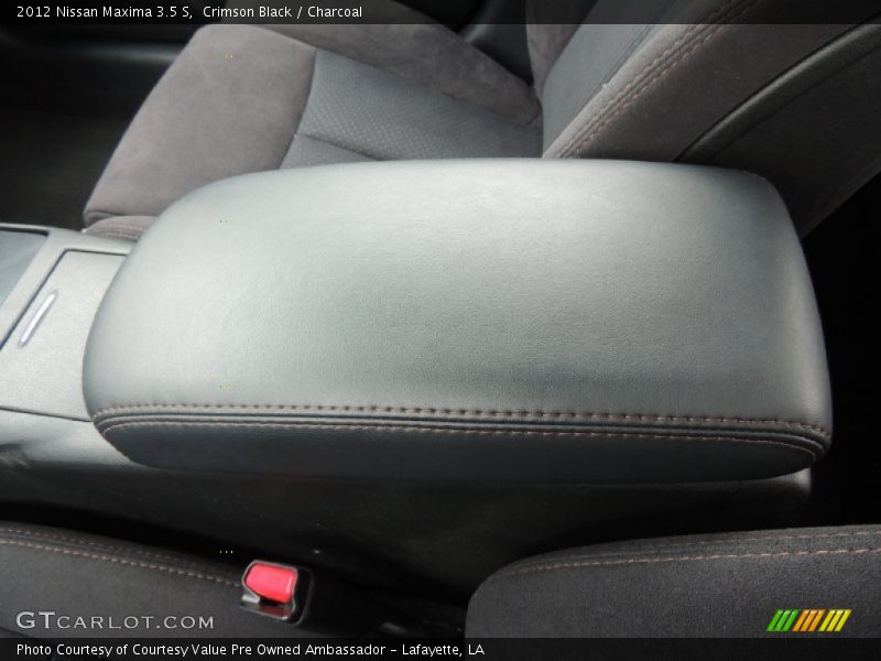 Crimson Black / Charcoal 2012 Nissan Maxima 3.5 S