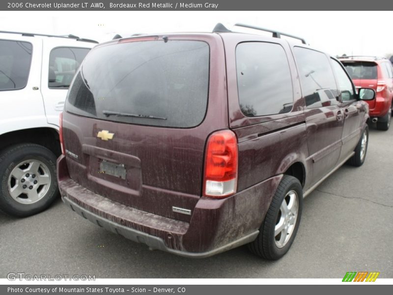 Bordeaux Red Metallic / Medium Gray 2006 Chevrolet Uplander LT AWD