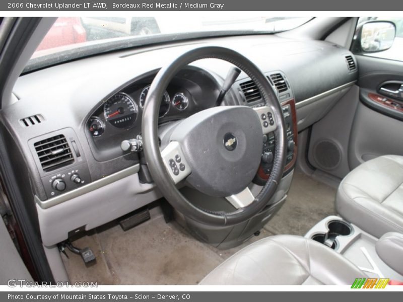 Bordeaux Red Metallic / Medium Gray 2006 Chevrolet Uplander LT AWD