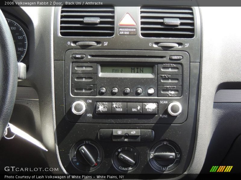 Black Uni / Anthracite 2006 Volkswagen Rabbit 2 Door