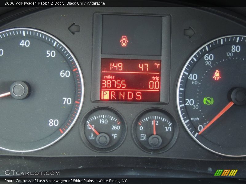 Black Uni / Anthracite 2006 Volkswagen Rabbit 2 Door