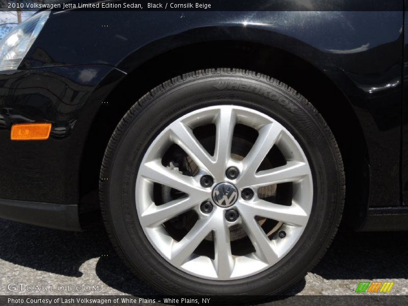 Black / Cornsilk Beige 2010 Volkswagen Jetta Limited Edition Sedan