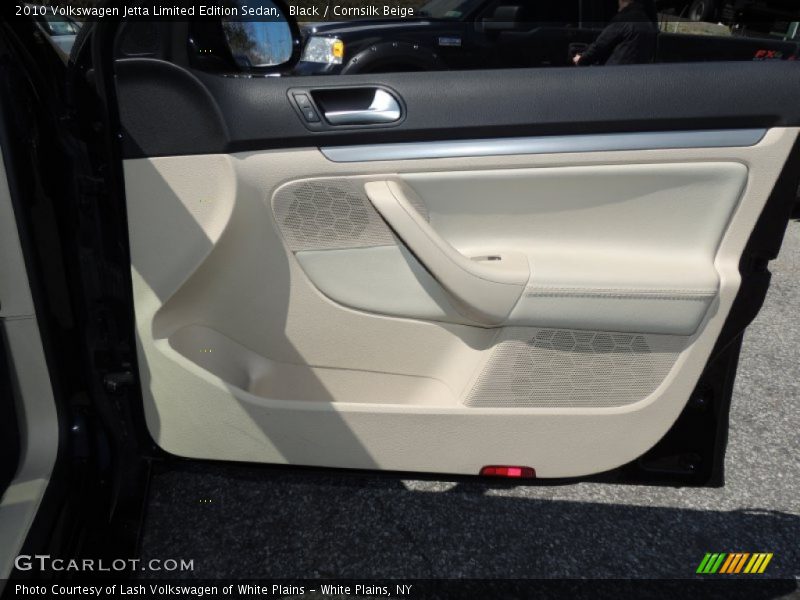 Black / Cornsilk Beige 2010 Volkswagen Jetta Limited Edition Sedan