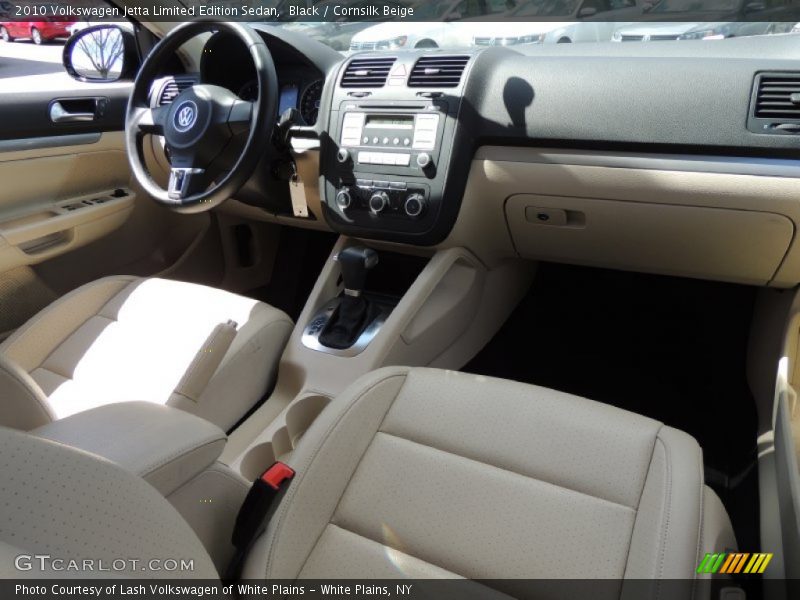 Black / Cornsilk Beige 2010 Volkswagen Jetta Limited Edition Sedan