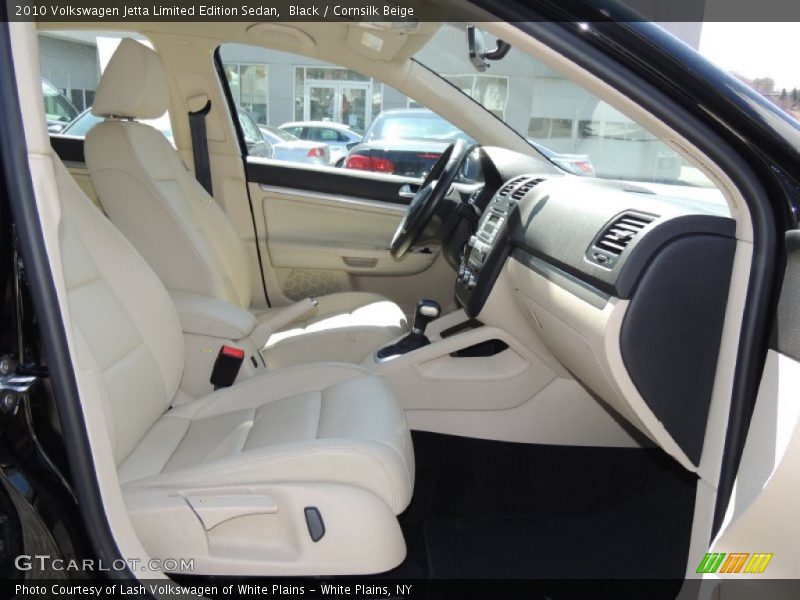 Black / Cornsilk Beige 2010 Volkswagen Jetta Limited Edition Sedan