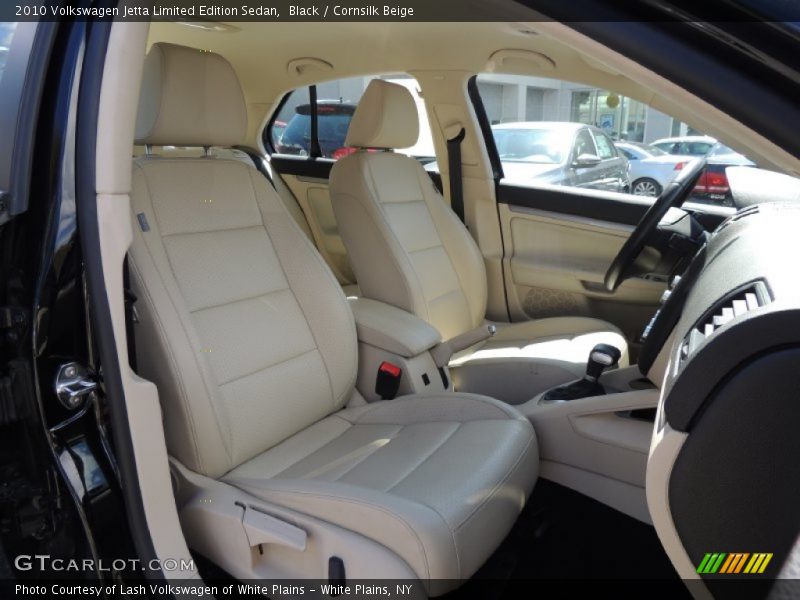Black / Cornsilk Beige 2010 Volkswagen Jetta Limited Edition Sedan