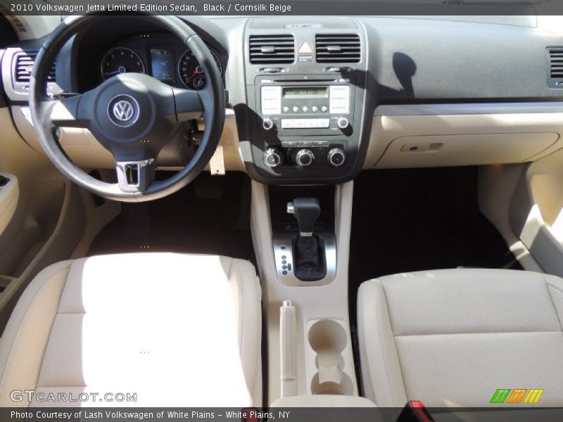 Black / Cornsilk Beige 2010 Volkswagen Jetta Limited Edition Sedan