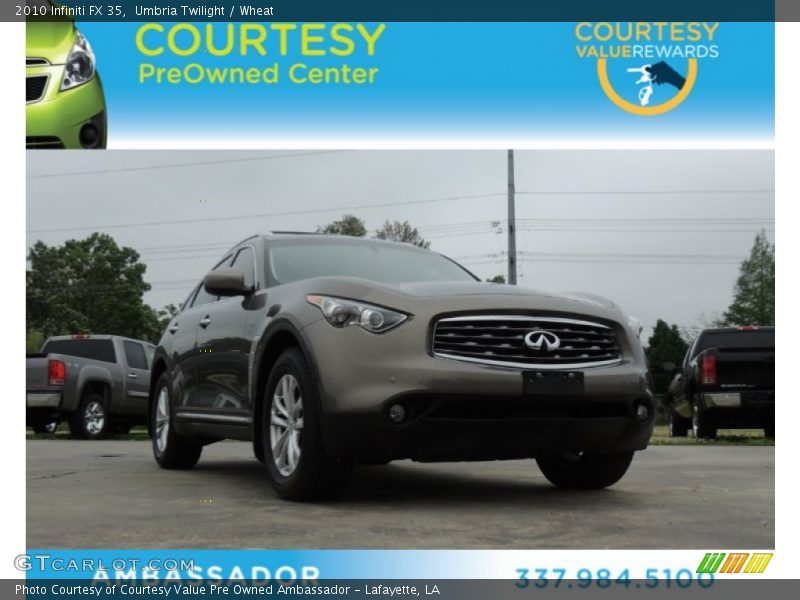 Umbria Twilight / Wheat 2010 Infiniti FX 35