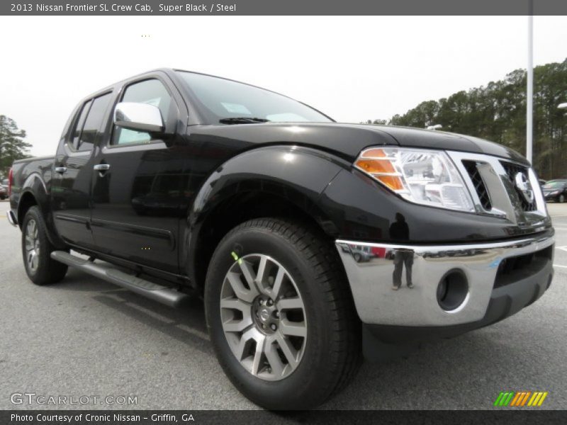 Super Black / Steel 2013 Nissan Frontier SL Crew Cab