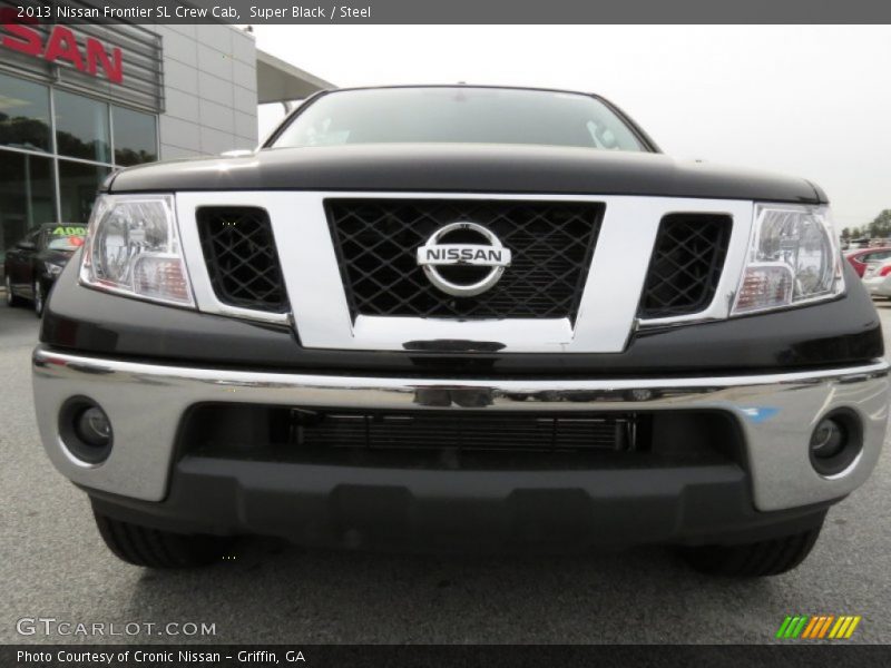 Super Black / Steel 2013 Nissan Frontier SL Crew Cab