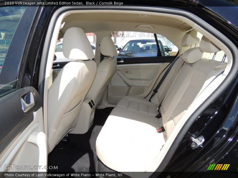 Black / Cornsilk Beige 2010 Volkswagen Jetta Limited Edition Sedan