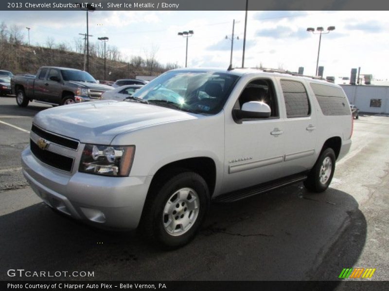 Silver Ice Metallic / Ebony 2013 Chevrolet Suburban LT 4x4