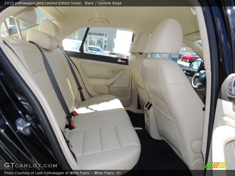 Black / Cornsilk Beige 2010 Volkswagen Jetta Limited Edition Sedan