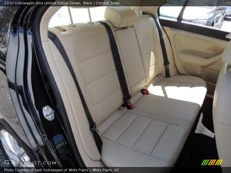 Black / Cornsilk Beige 2010 Volkswagen Jetta Limited Edition Sedan