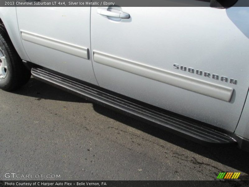 Silver Ice Metallic / Ebony 2013 Chevrolet Suburban LT 4x4
