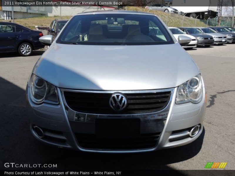 Reflex Silver Metallic / Cornsilk Beige 2011 Volkswagen Eos Komfort