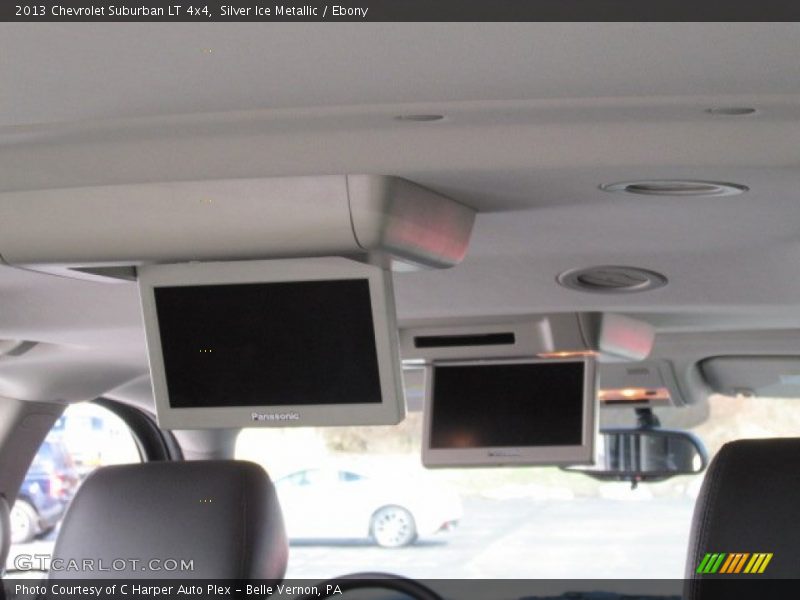 Silver Ice Metallic / Ebony 2013 Chevrolet Suburban LT 4x4