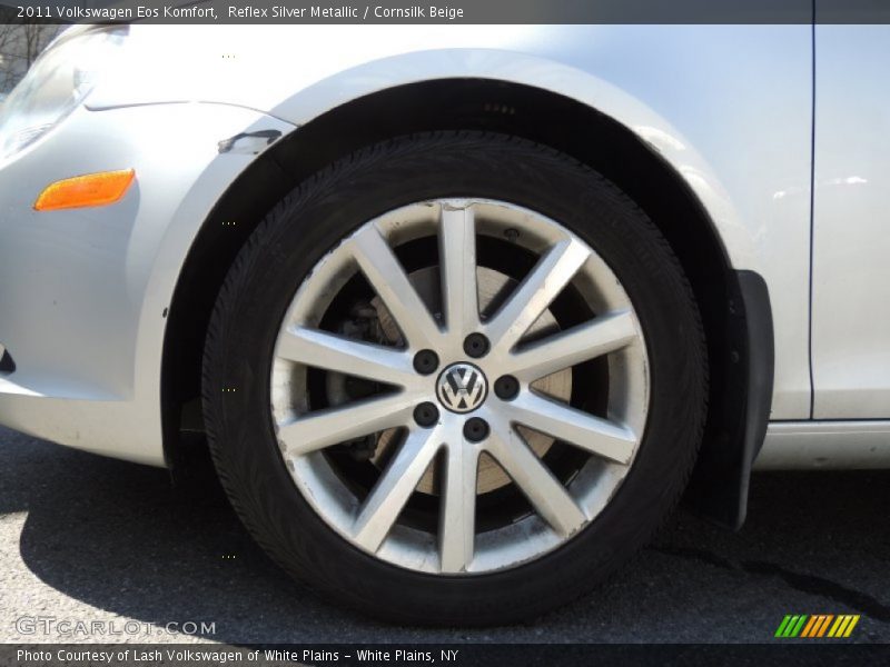 Reflex Silver Metallic / Cornsilk Beige 2011 Volkswagen Eos Komfort