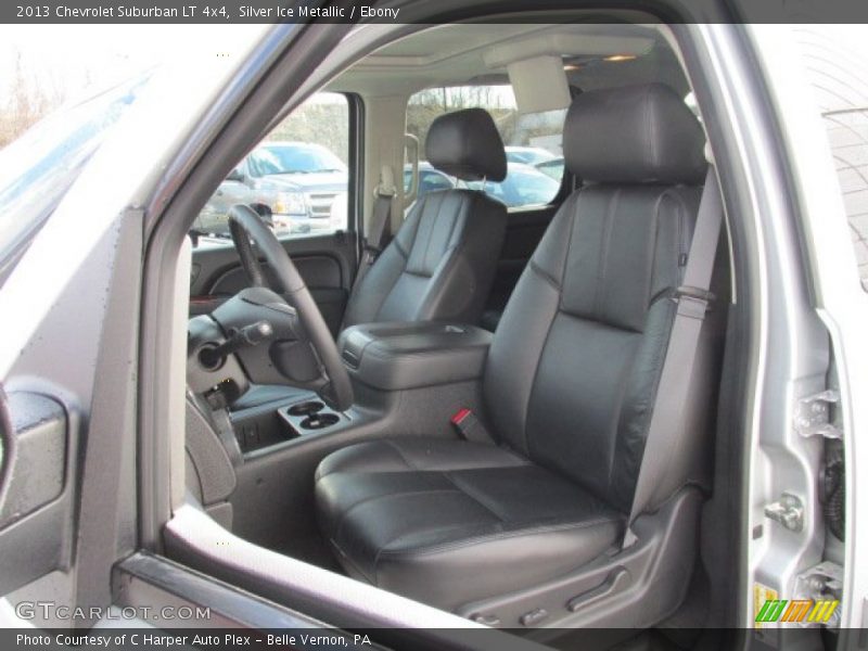 Silver Ice Metallic / Ebony 2013 Chevrolet Suburban LT 4x4