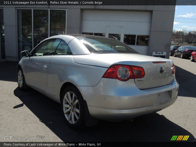 Reflex Silver Metallic / Cornsilk Beige 2011 Volkswagen Eos Komfort